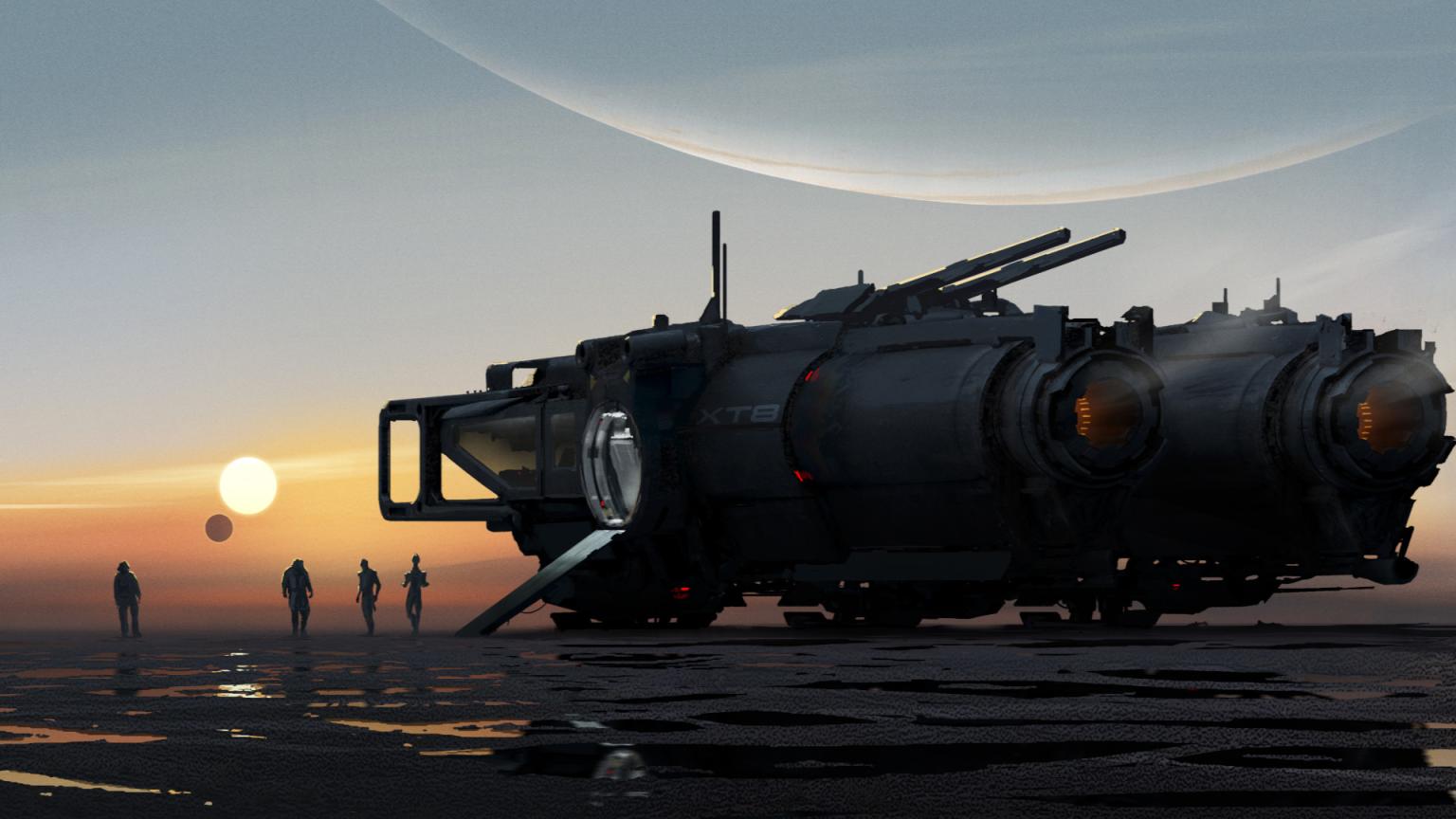 依旧震撼!《质量效应5》概念图分享(图5) 依旧震撼!《质量效应5》概念图分享(图5)