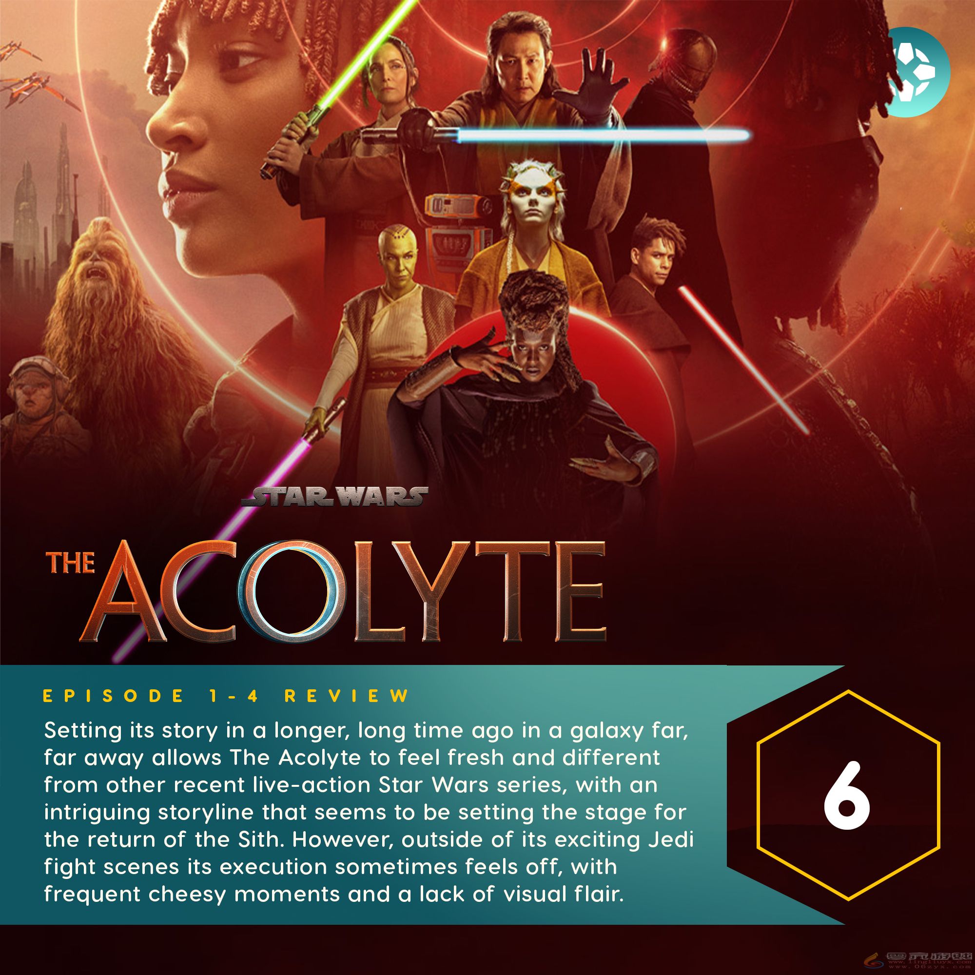 《星球大战：侍者》IGN评分6分 整体氛围不对劲(图2)