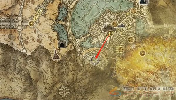 艾尔登法环竞技场进入方法(图2) 艾尔登法环竞技场进入方法(图2)