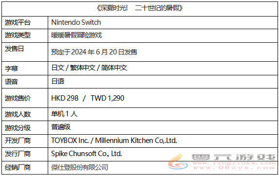 NS《深夏时光! 二十世纪的暑假》介绍丰富暑假时光的各种事件!(图24) NS《深夏时光! 二十世纪的暑假》介绍丰富暑假时光的各种事件!(图24)