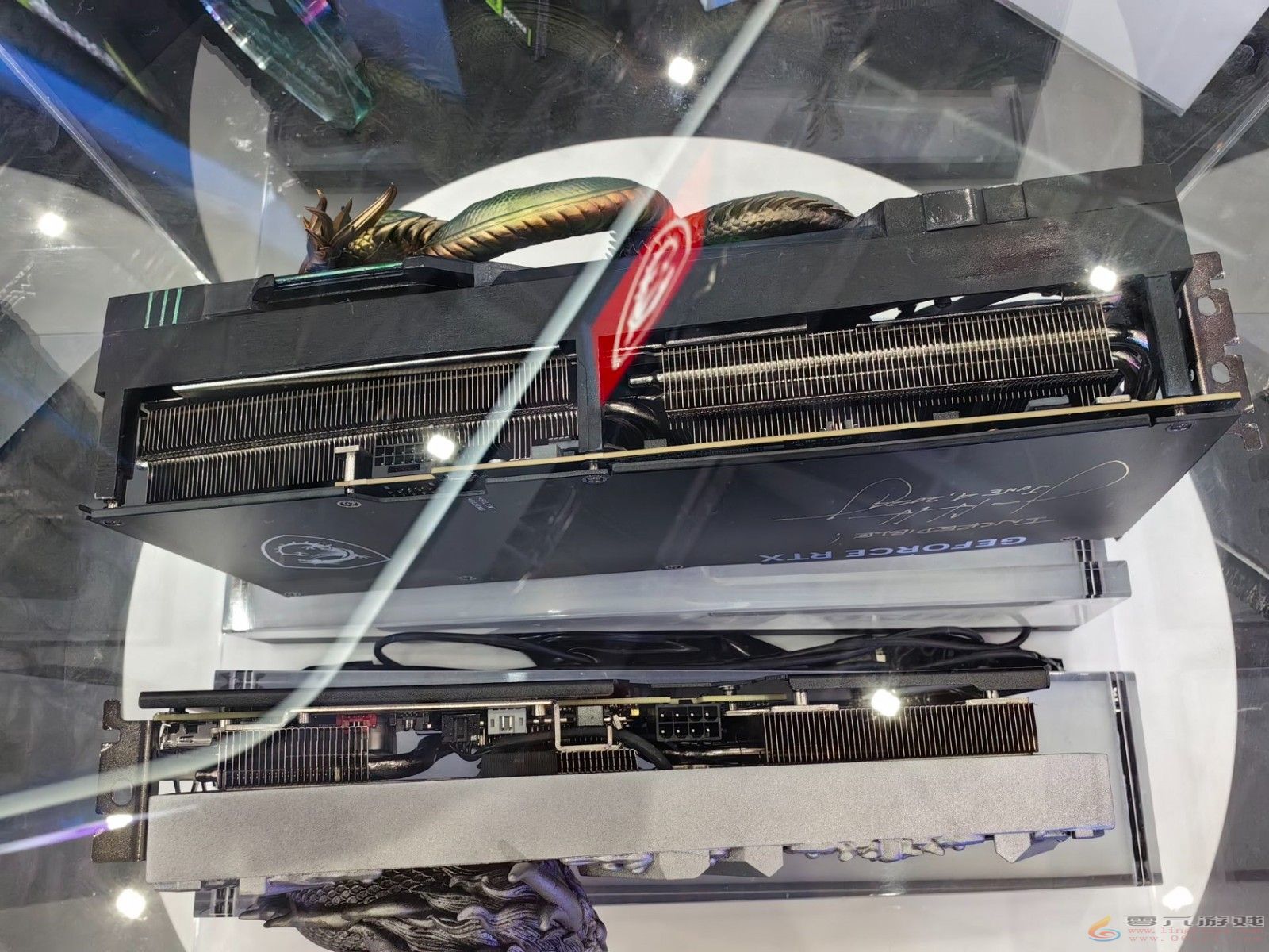 微星龙主题RTX 40系列显卡亮相：龙形外观太吸睛！(图5)