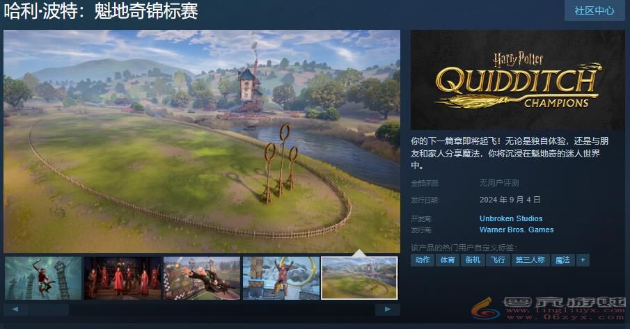 《哈利·波特：魁地奇锦标赛》Steam页面上线 支持简繁体中文(图1)