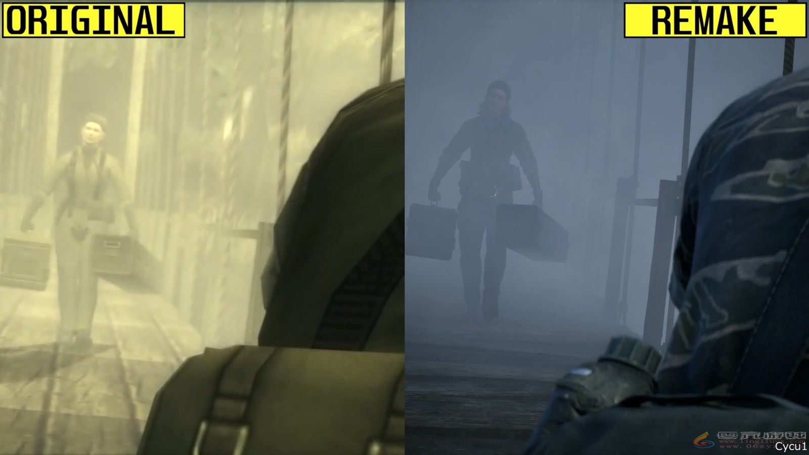 《合金装备Delta：食蛇者》和原版游戏画面对比(图6)