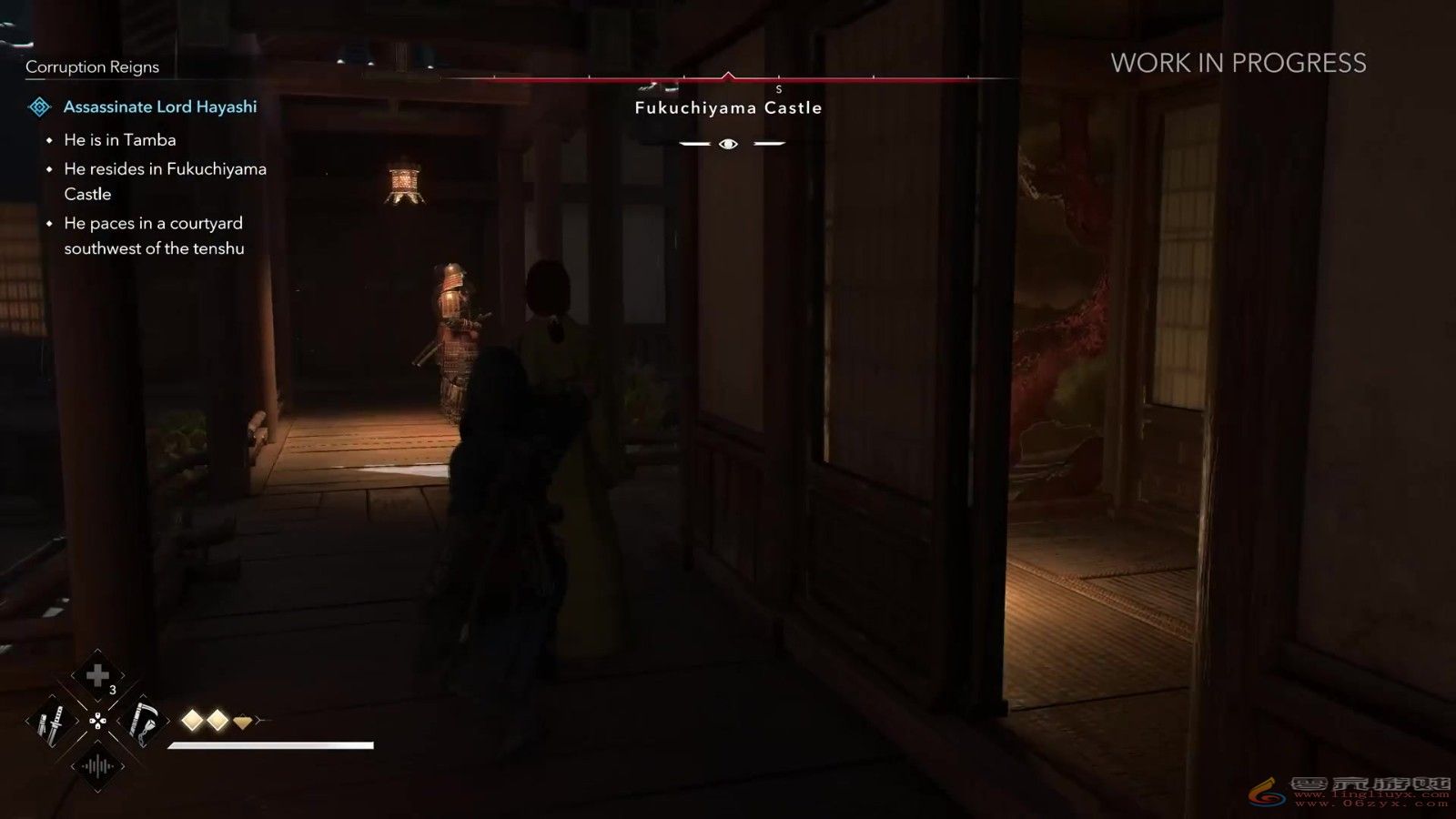 育碧分享13分钟时长《刺客信条：影》加长版实机演示(图7)