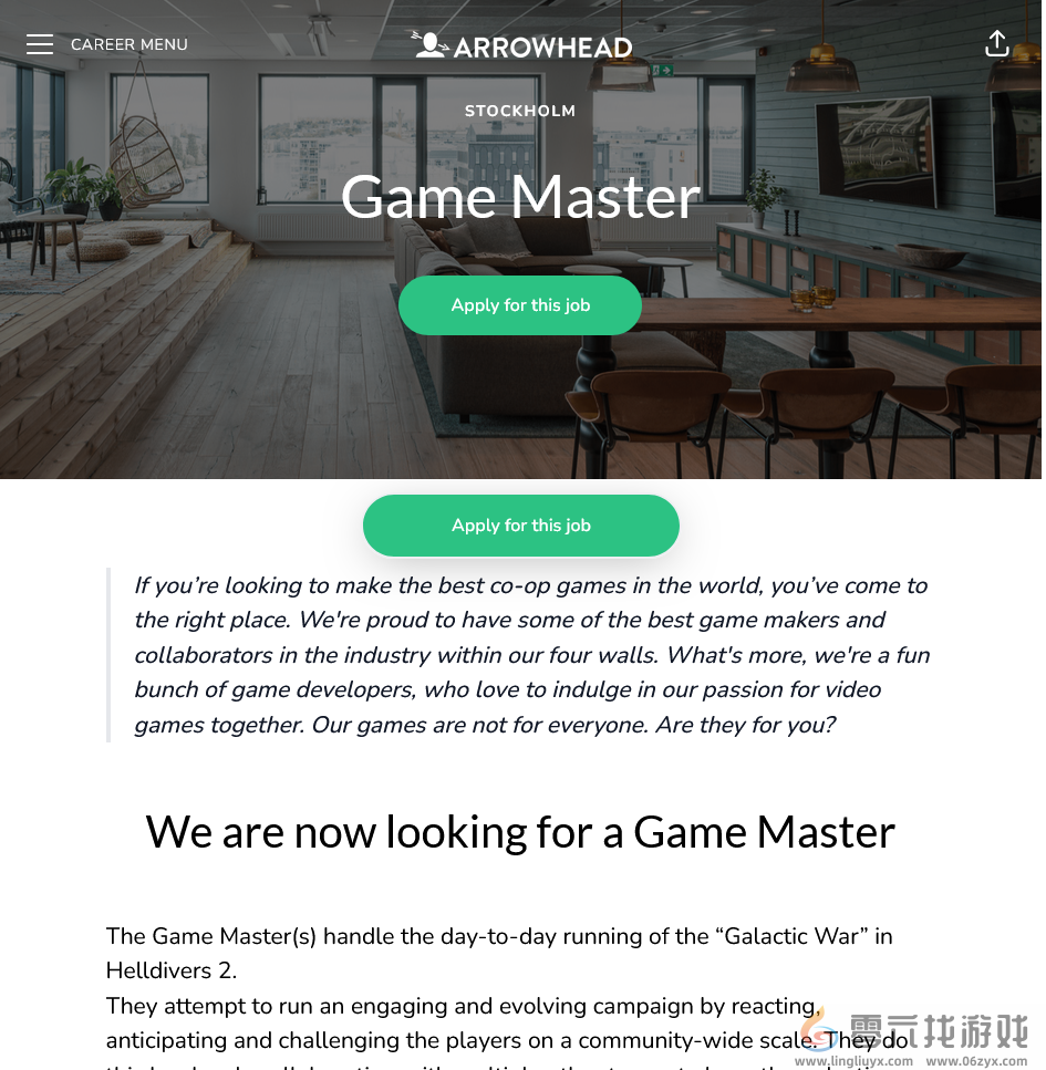 一个人太累 《绝地潜兵2》正招聘新的“战局主持人”(图2) 一个人太累 《绝地潜兵2》正招聘新的“战局主持人”(图2)