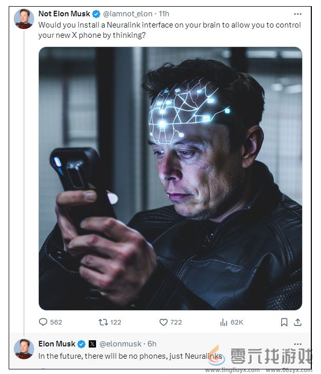 马斯克预言未来将不再有手机 安个脑机接口就好(图2) 马斯克预言未来将不再有手机 安个脑机接口就好(图2)