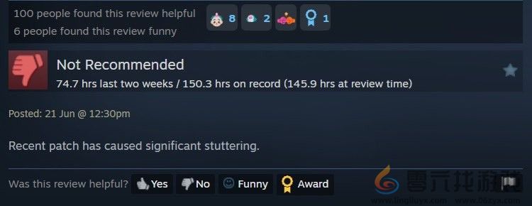 《艾尔登法环：黄金树幽影》Steam中文区多半差评 数值体验差、优化太烂(图4)