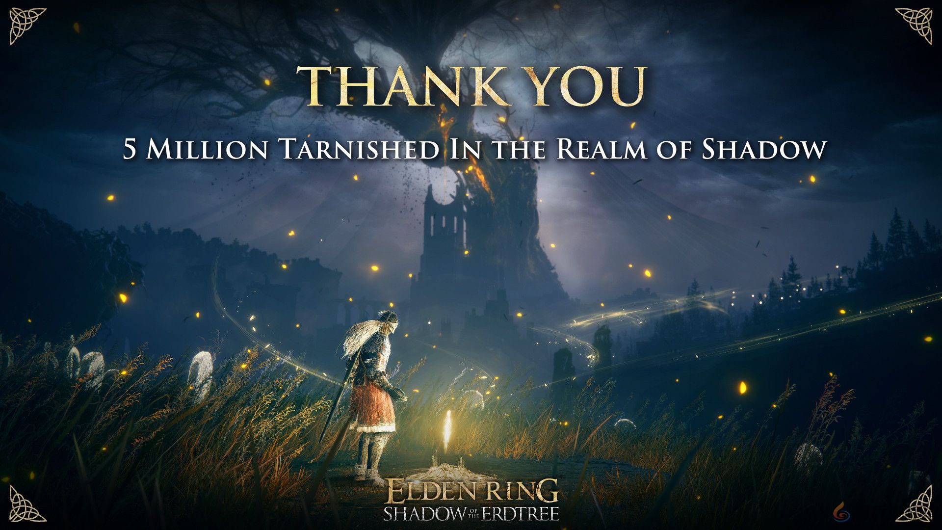 《艾尔登法环：黄金树幽影》发售3天 销量破500万套(图1)