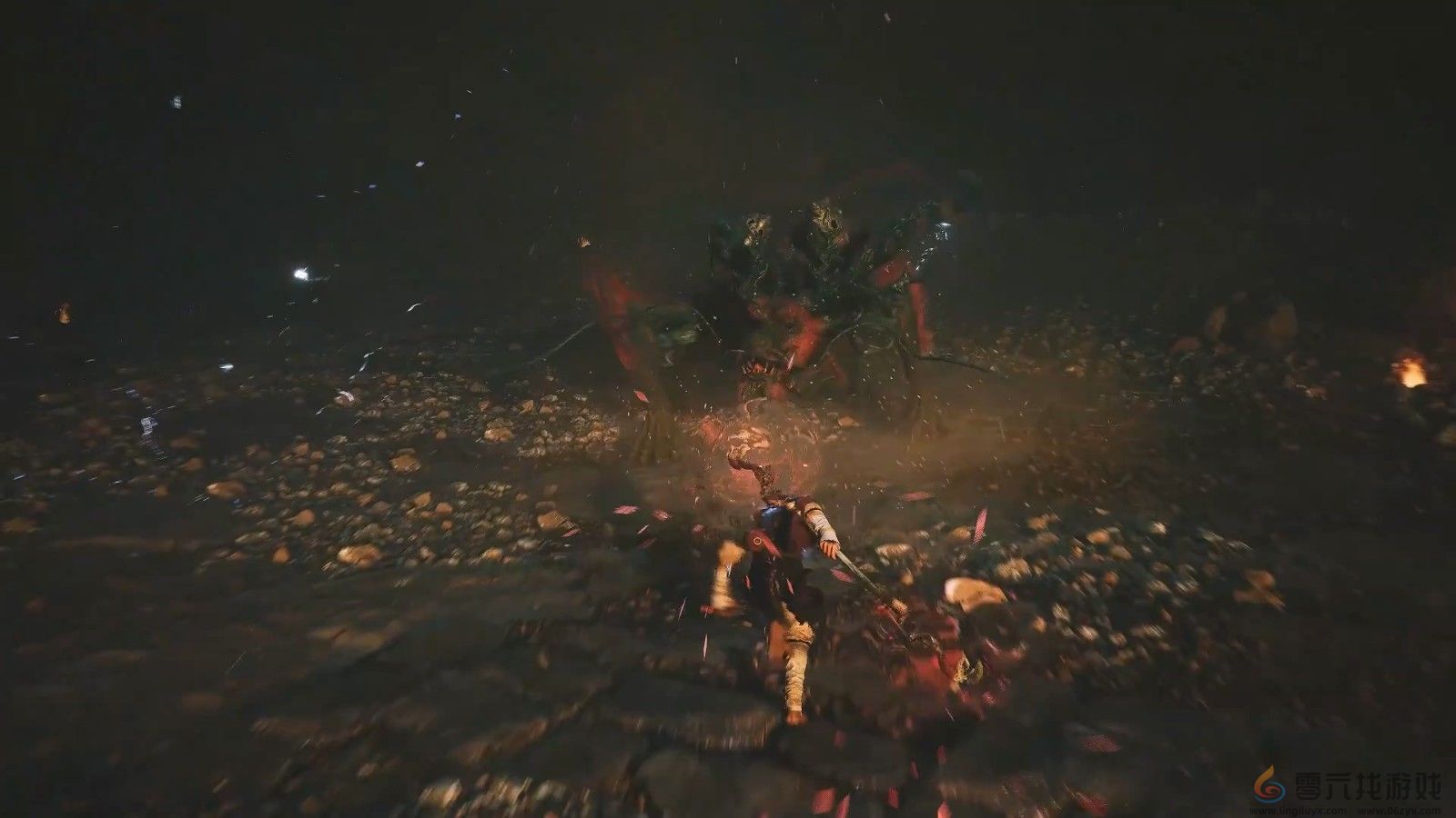 《黑神话：悟空》隐藏Boss“赤髯龙”战斗演示(图2)