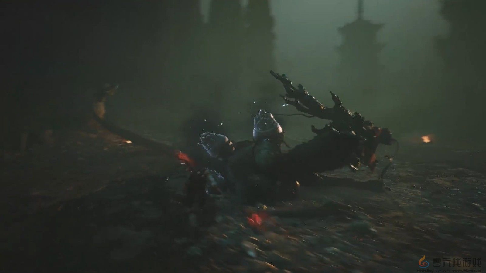 《黑神话：悟空》隐藏Boss“赤髯龙”战斗演示(图5)