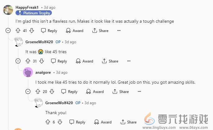 《只狼》玩家无移动、跳跃和完美弹反击败苇名一心引发讨论(图3)
