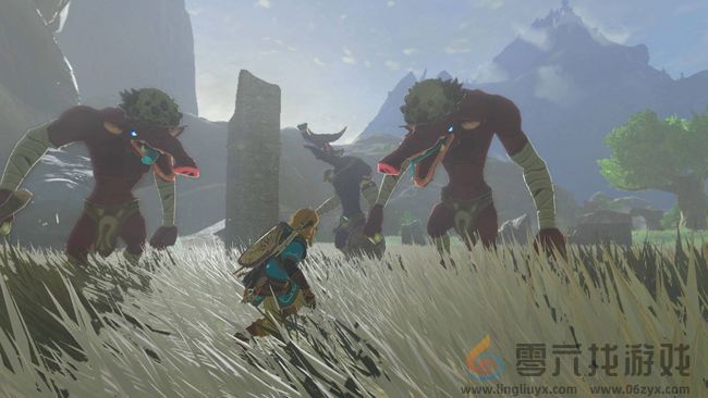 《塞尔达传说：王国之泪》玩家又整新花样 诱导莫力布林参加“海拉鲁篮球联赛”(图1)