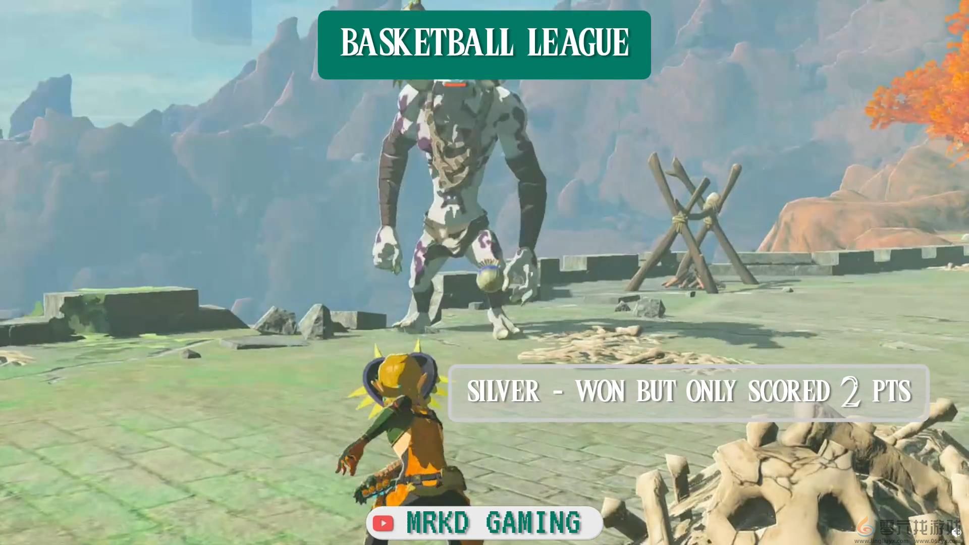 《塞尔达传说：王国之泪》玩家又整新花样 诱导莫力布林参加“海拉鲁篮球联赛”(图4)