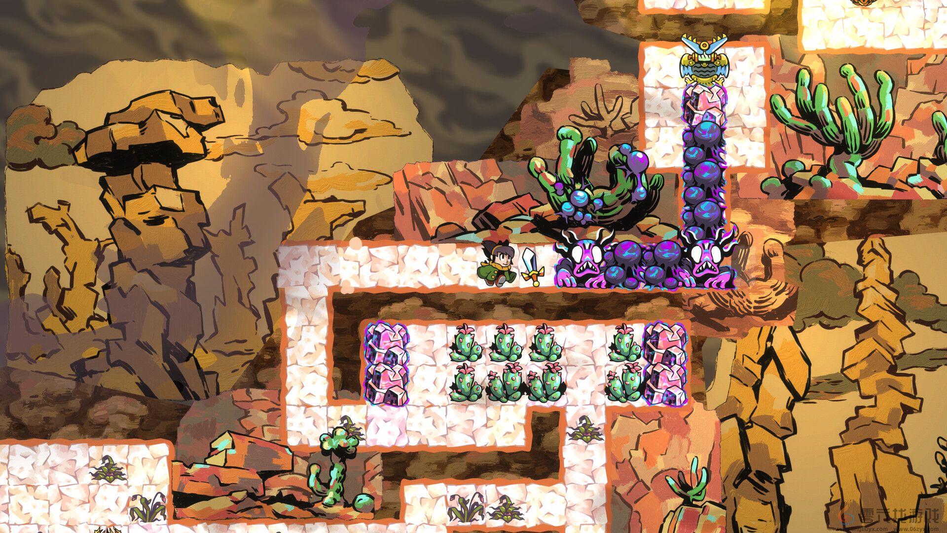 网格导向冒险游戏《编织者：角色谜题冒险》现已在Steam平台正式推出 获好评(图4)