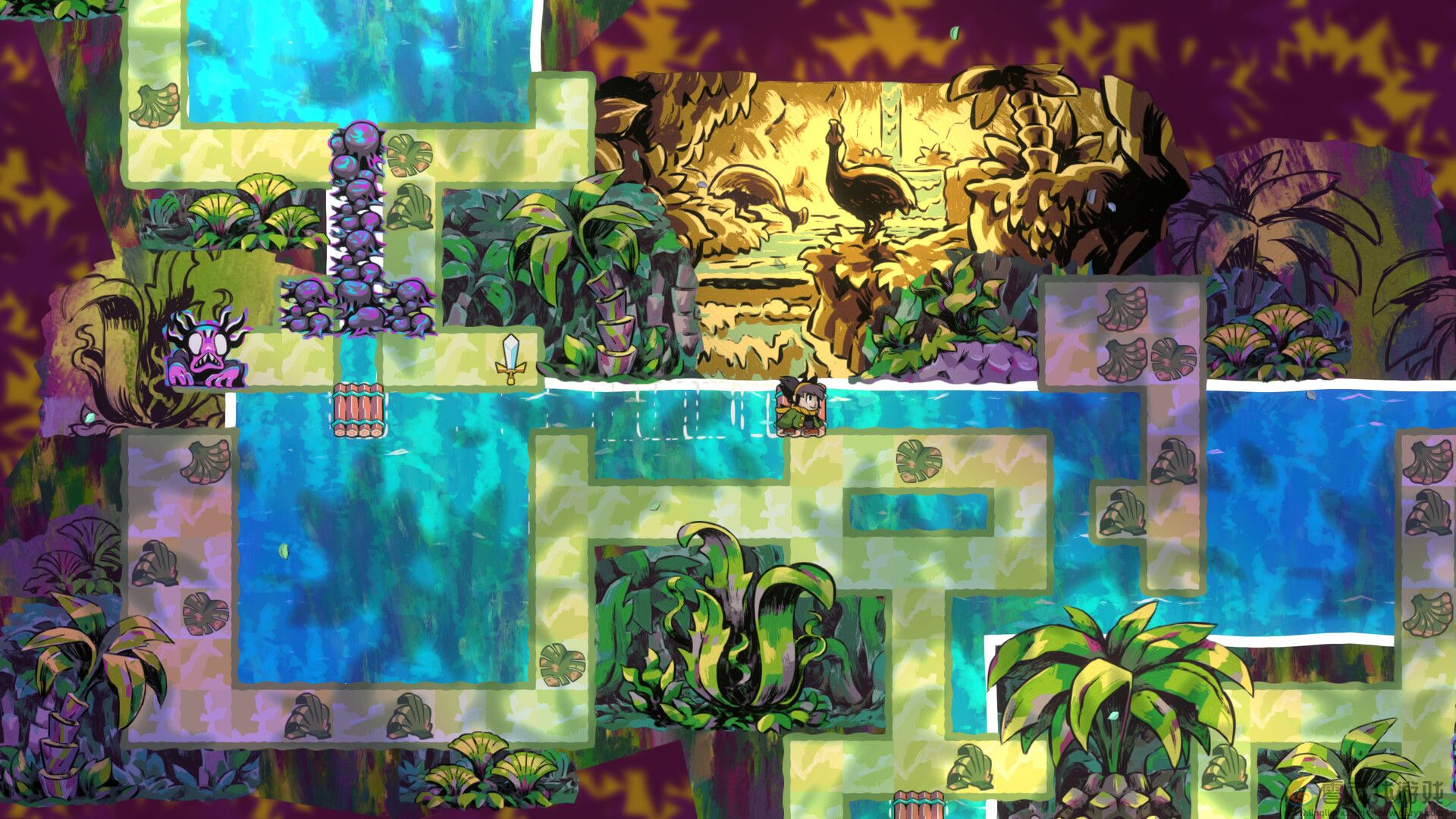 网格导向冒险游戏《编织者：角色谜题冒险》现已在Steam平台正式推出 获好评(图6)