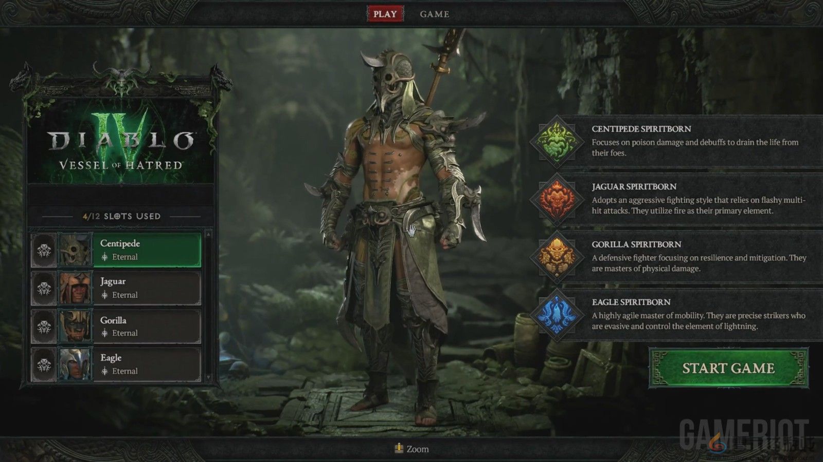 《暗黑破坏神4：憎恨之躯》新职业灵巫科隆展12分钟试玩(图2)