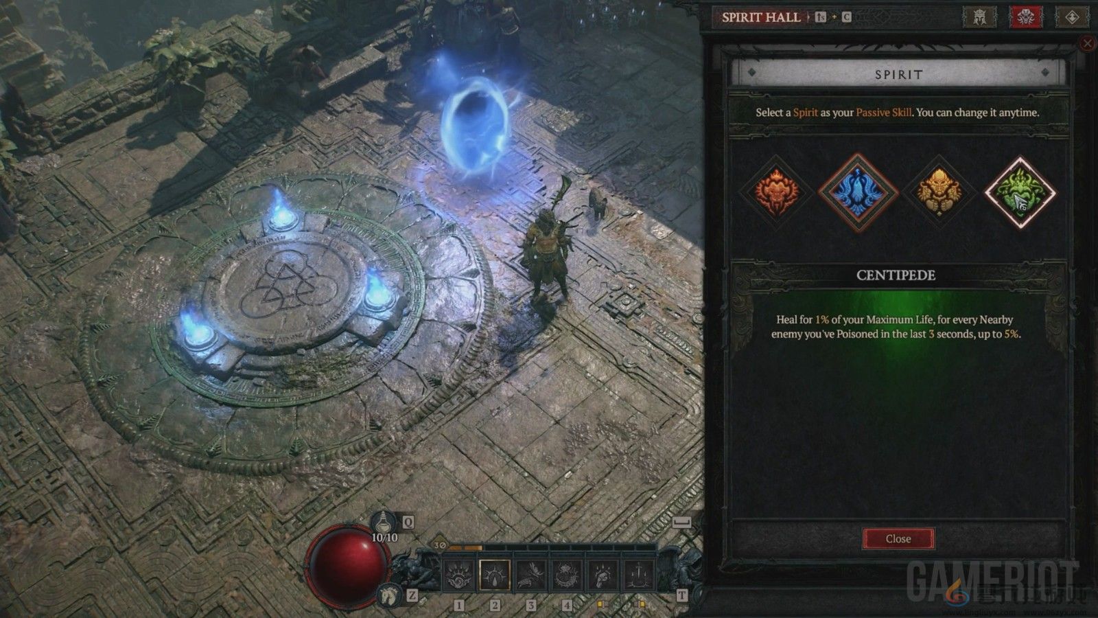 《暗黑破坏神4：憎恨之躯》新职业灵巫科隆展12分钟试玩(图9)