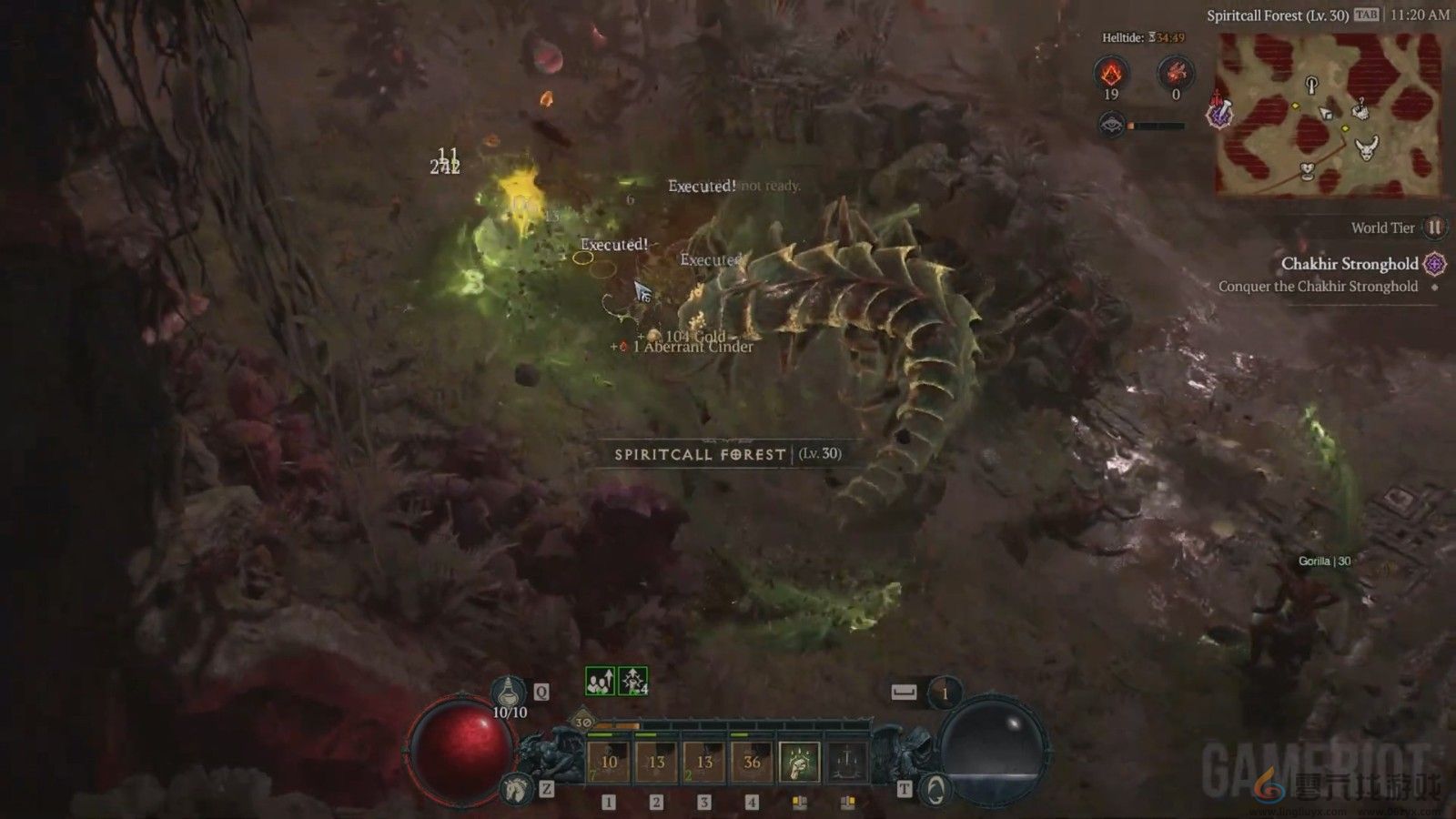 《暗黑破坏神4：憎恨之躯》新职业灵巫科隆展12分钟试玩(图14)