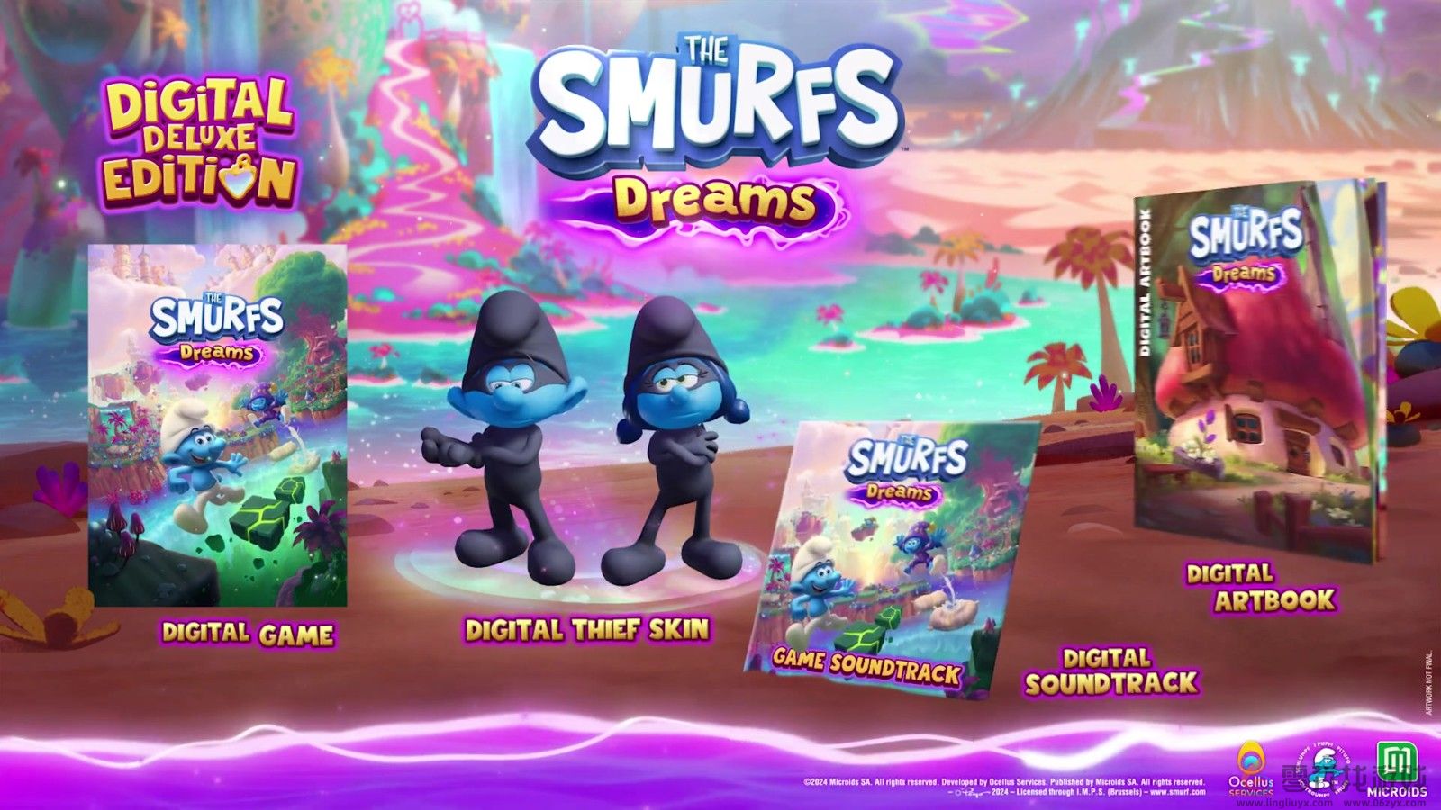 《蓝精灵：梦》实机预告 仿佛置身马里奥3D世界(图7)