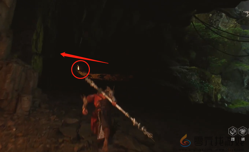 黑神话:悟空黑神话悟空黑风洞洞内土地庙位置攻略(图7) 黑神话:悟空黑神话悟空黑风洞洞内土地庙位置攻略(图7)