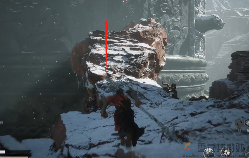 黑神话：悟空黑神话悟空浮屠界经筒外土地庙位置攻略(图2)