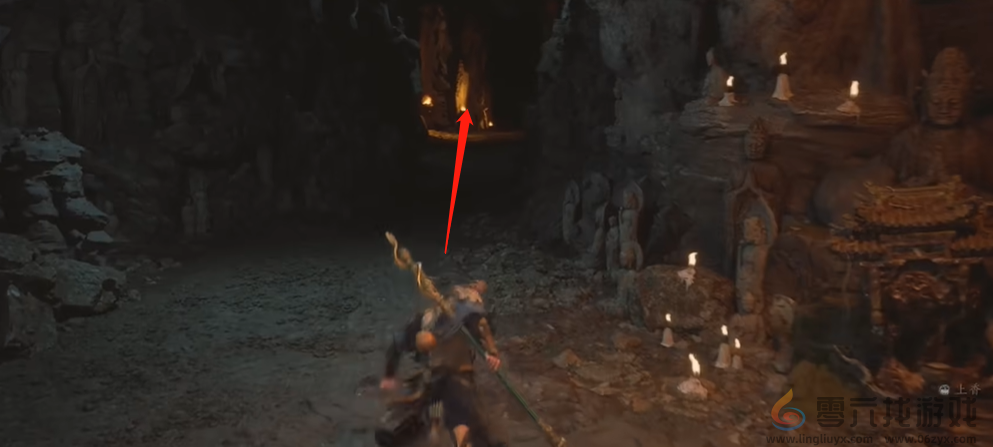 黑神话：悟空黑神话悟空盘丝洞底层土地庙位置攻略(图2)