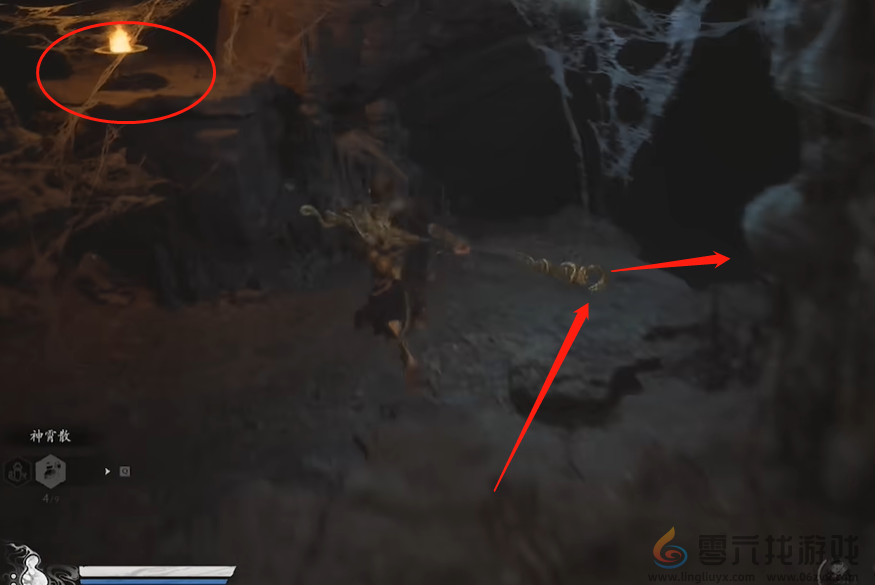 黑神话：悟空黑神话悟空盘丝洞底层土地庙位置攻略(图5)