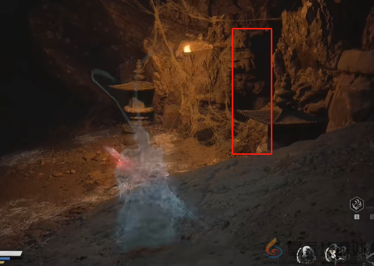 黑神话：悟空黑神话悟空盘丝洞底层土地庙位置攻略(图9)