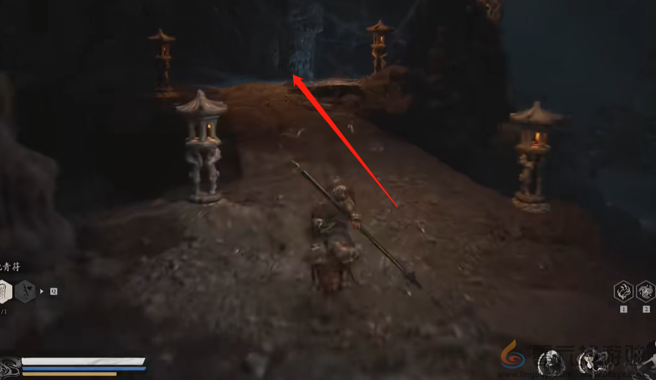 黑神话：悟空黑神话悟空盘丝洞底层土地庙位置攻略(图7)