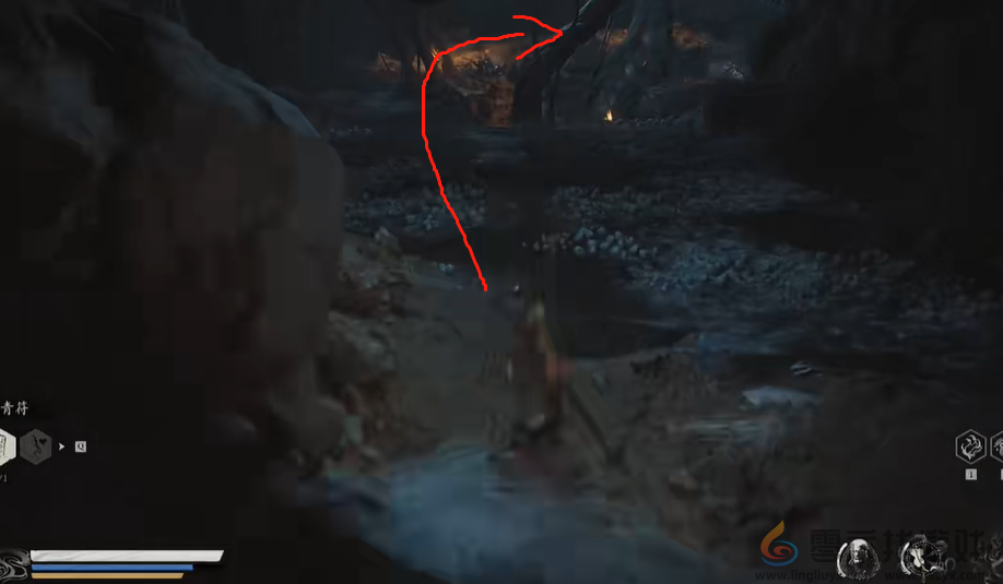 黑神话：悟空黑神话悟空盘丝洞底层土地庙位置攻略(图12)