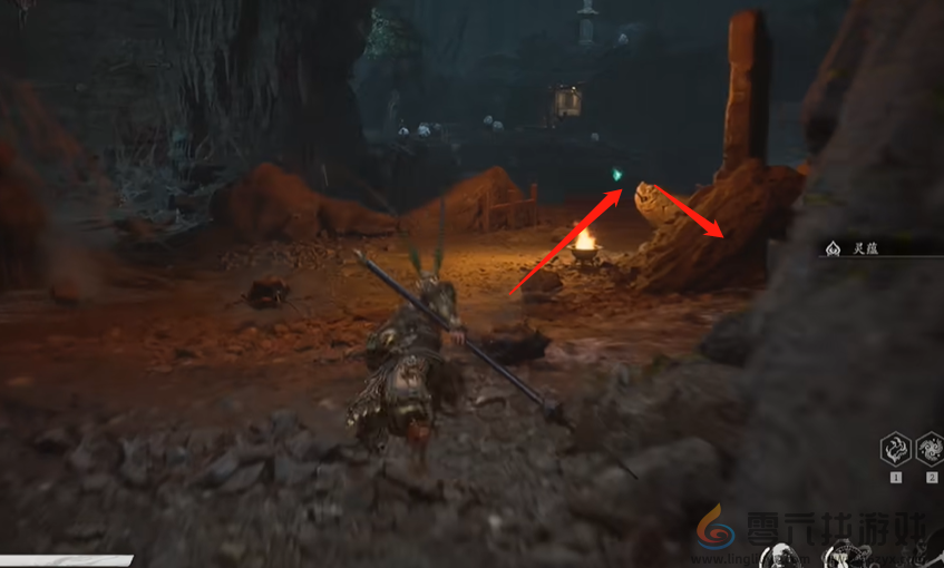 黑神话:悟空黑神话悟空盘丝洞千红窟土地庙位置攻略(图4) 黑神话:悟空黑神话悟空盘丝洞千红窟土地庙位置攻略(图4)