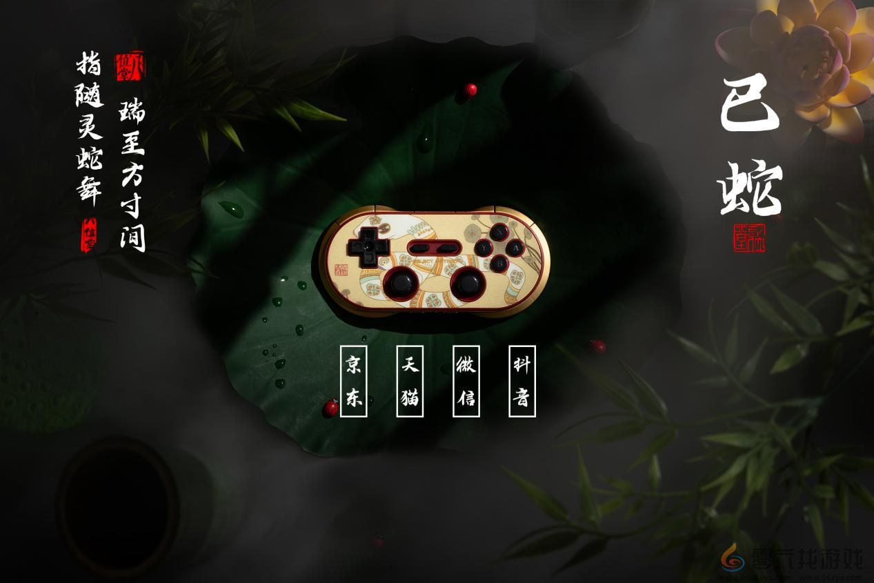 指随灵蛇舞，瑞至方寸间：八位堂蛇年生肖限量版手柄发布(图1)