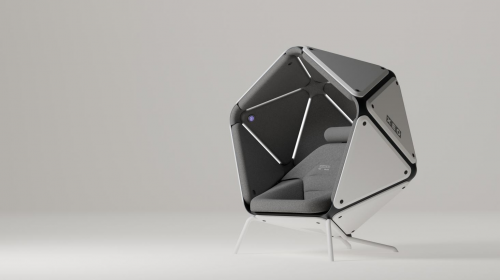 专注沉浸式娱乐设备的品牌XEO亮相2025CES，带来8K超轻头显和沉浸声娱乐座舱(图9)