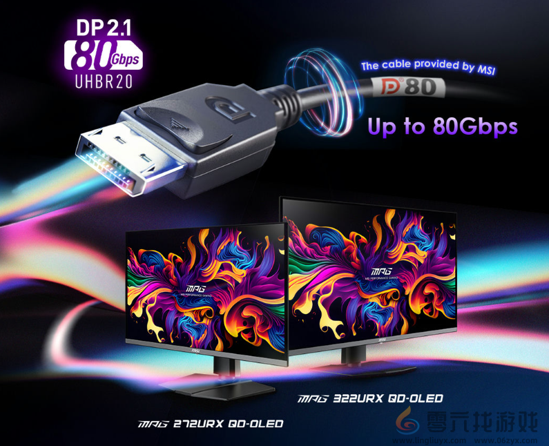 50系列显卡带火DP2.1显示器,微星两款新品不容错过! 50系列显卡带火DP2.1显示器,微星两款新品不容错过!(图1)