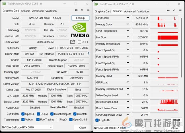 黑科技小钢炮!影驰RTX 5070金属大师OC实测(图15) 黑科技小钢炮!影驰RTX 5070金属大师OC实测(图15)