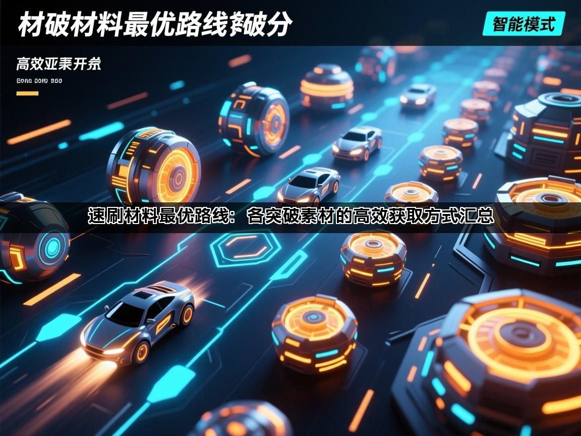 速刷材料最优路线：各突破素材的高效获取方式汇总(图1)