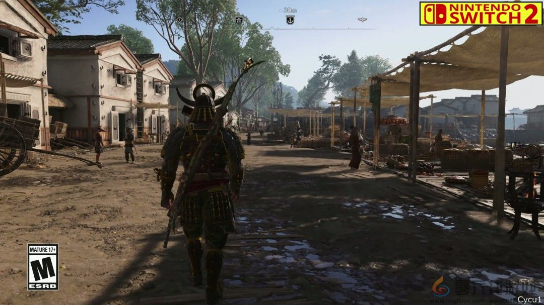 《刺客信条：影》PS5 Pro和Switch 2画面对比(图6)