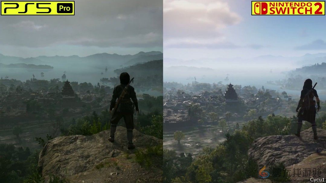 《刺客信条：影》PS5 Pro和Switch 2画面对比(图8)