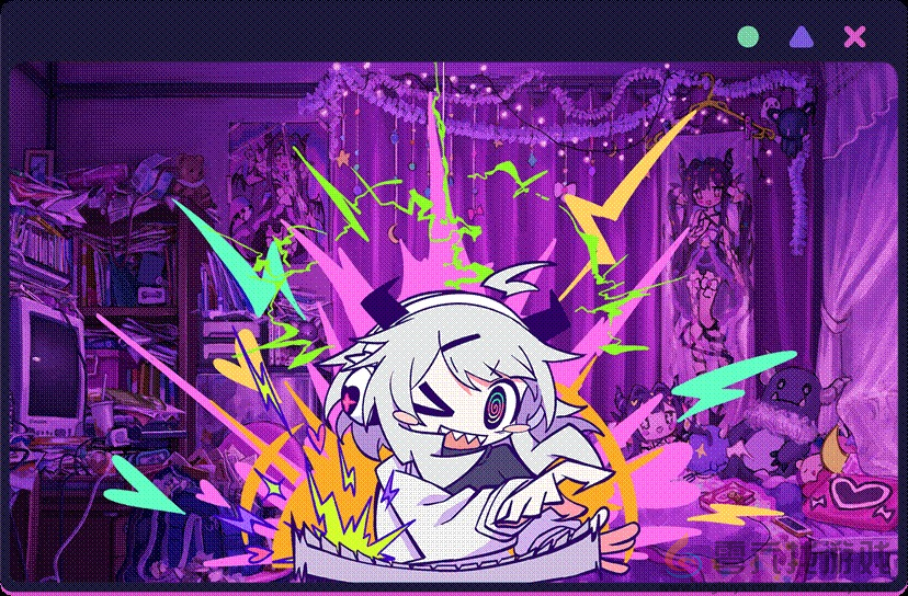 “音游” × “怪文书” 题材的节奏冒险游戏《晕晕电波症候群》确定于2026年4月发售！(图2)