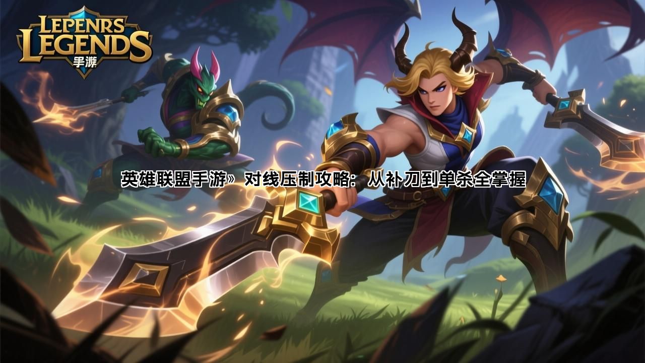 英雄联盟手游》对线压制攻略：从补刀到单杀全掌握(图1)